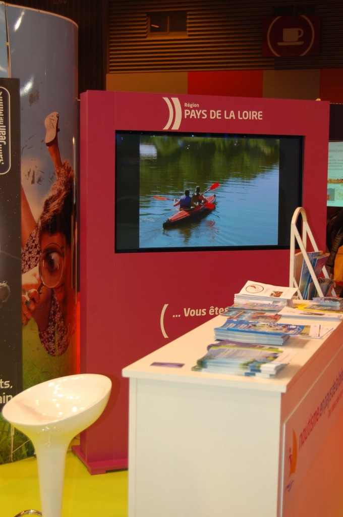 le clip video Canotika sur le stand salon nautique paris