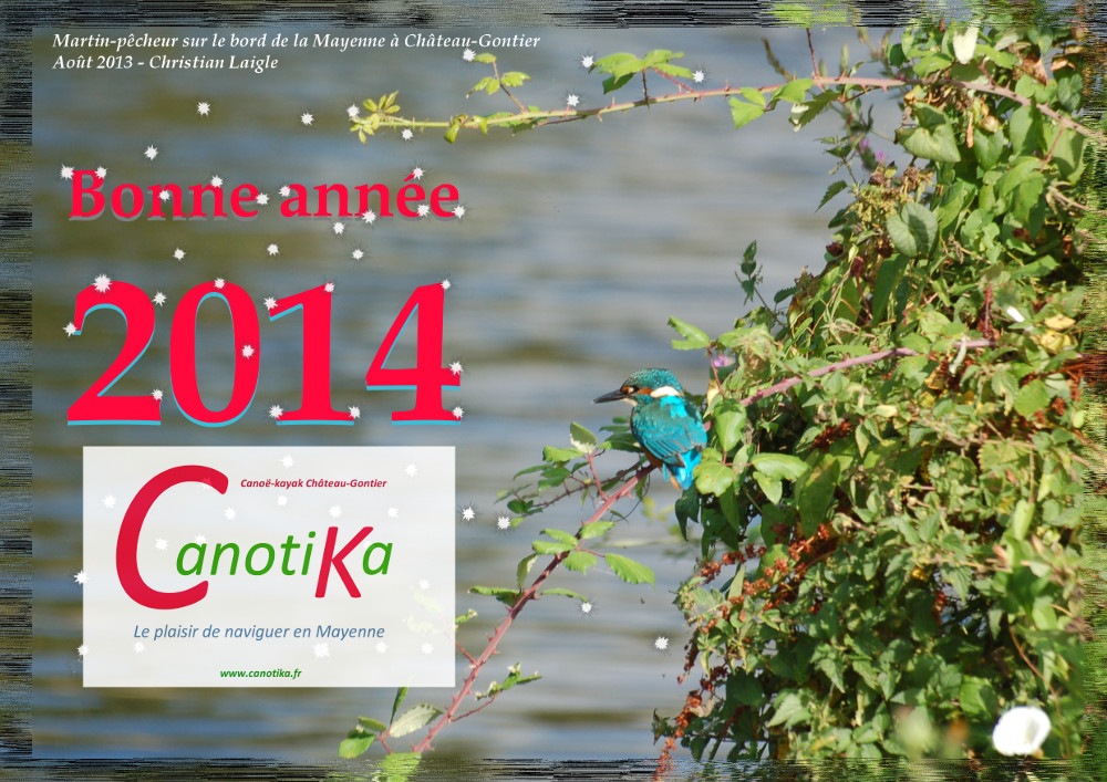 canotika nous souhaite une bonne année 2014