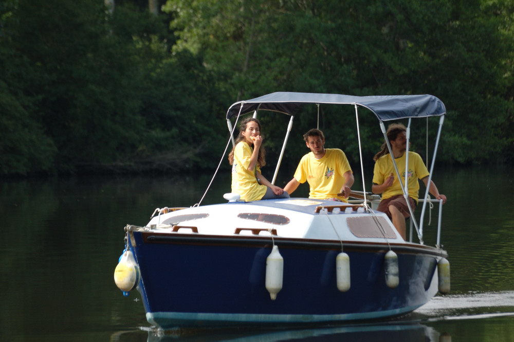 Venez découvrir le bateau à pédaliers