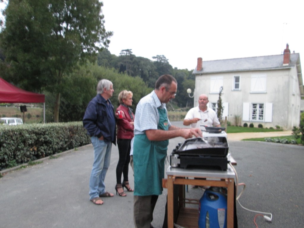 Galettes avec Christian et Claude