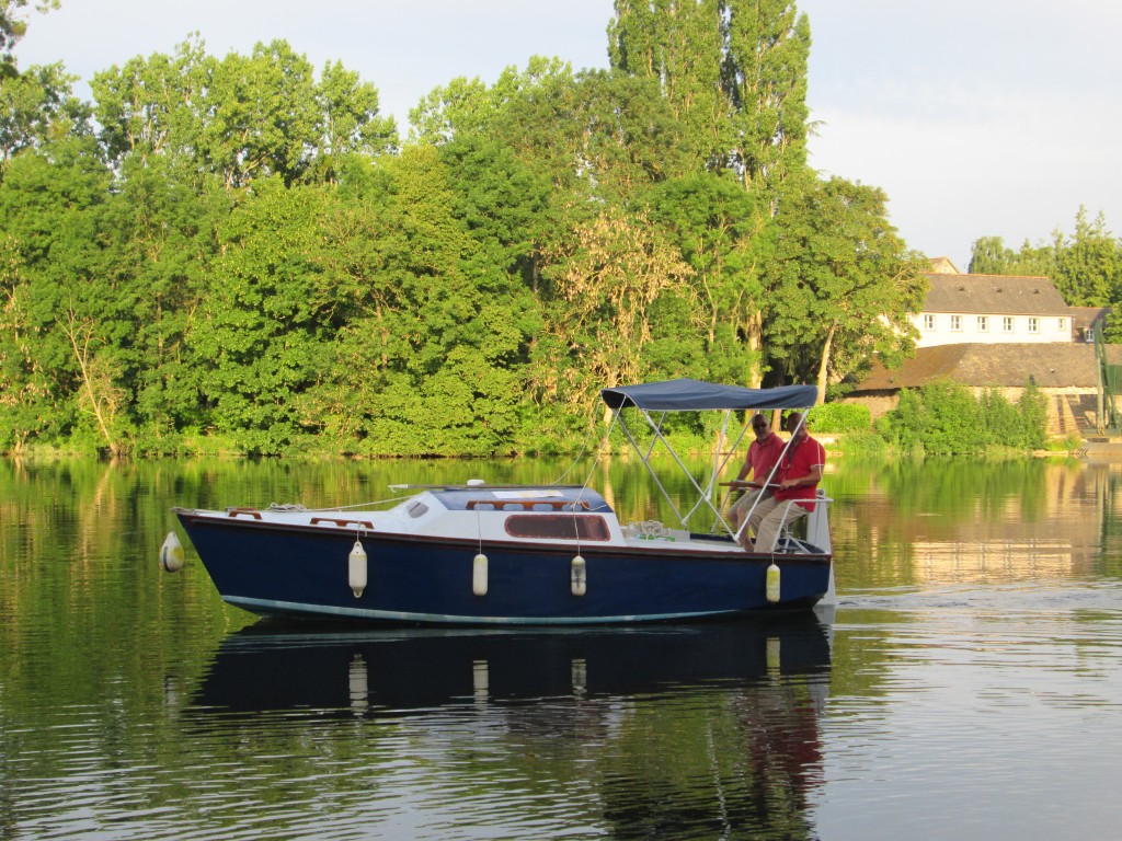 blue note bateau à pédales Canotika vélo francette