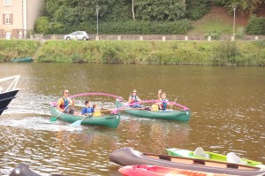 pirogue famille 2 canoës