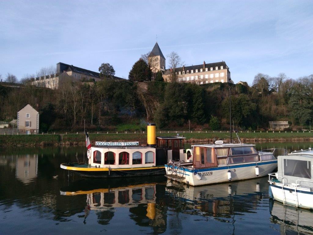 Le Laisser Dire au port de Château-Gontier